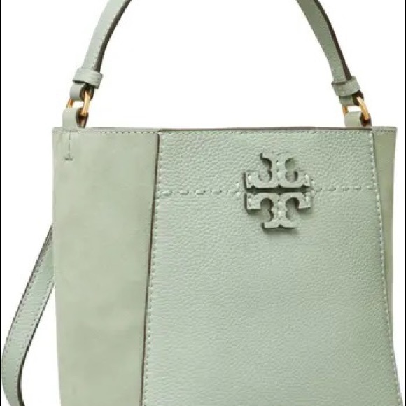 Tory Burch Small McGraw Bucket Bag - Picture 10 of 10